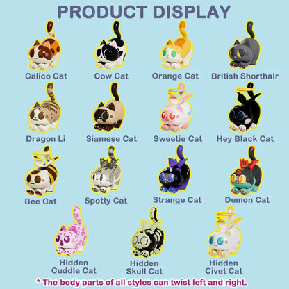 Papa Cat Series Collectible Mystery Box