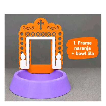 Customizable Pet Memorial Bowl - Día De Los Muertos Dog Altar - Personalized Remembrance Gift - Pet Loss Memorial Decor